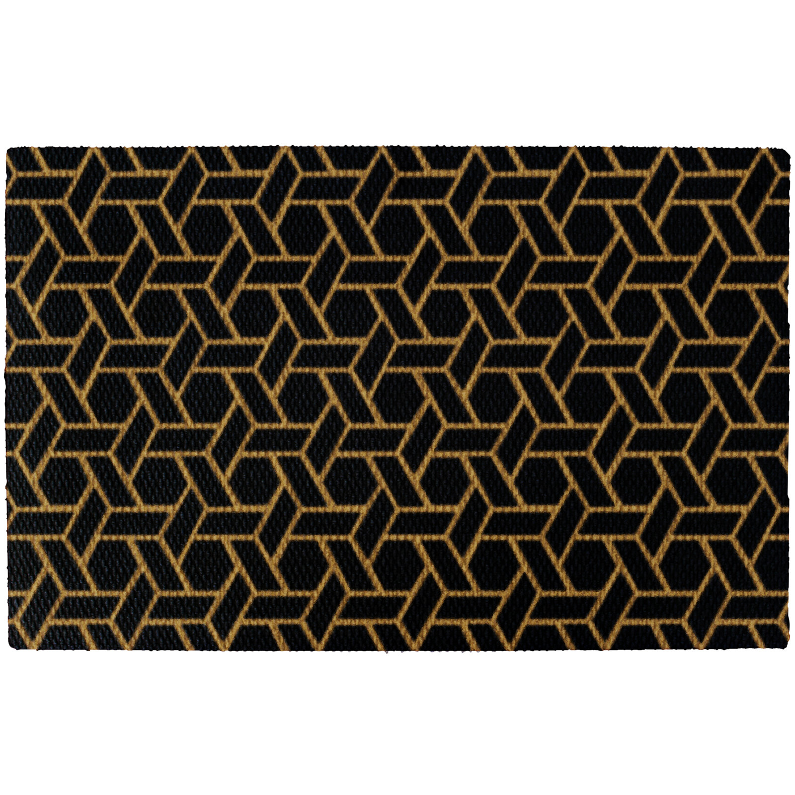 Neighburly Non-Slip Geometric Doormat