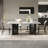 Modern Microlite Rectangular  Dining Table Sets-104850073