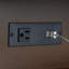 Table de chevet 2 tiroirs avec USB Kamrudeen-73089040