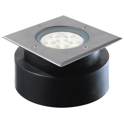 Powder Coated Finish Integrated LED Metal Well Light