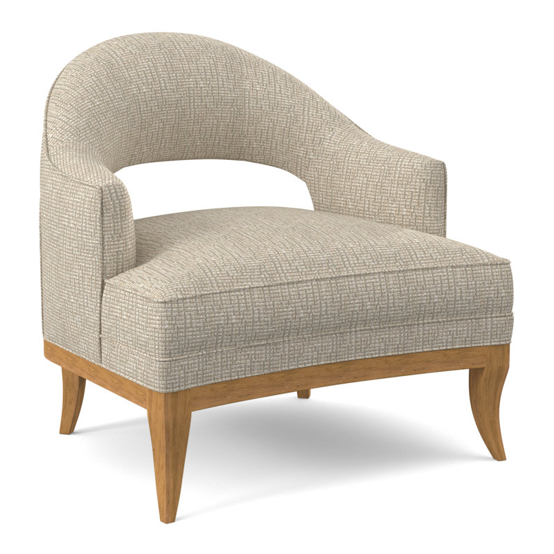 Fauteuil Mariposa, Ambre, Steps Stones - Viscose ivoire