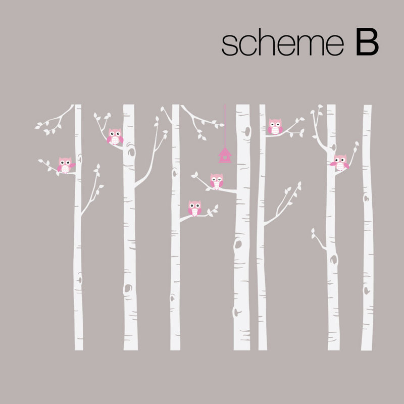 Non-Wall Damaging Accent, White/Pink, 108" H x 136" W