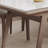 Rock slab and solid wood dining table chair set-106451445