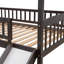 Lit mezzanine simple avec glissade - Idéal pour optimiser l'espace, se divertir et se reposer-1214394198