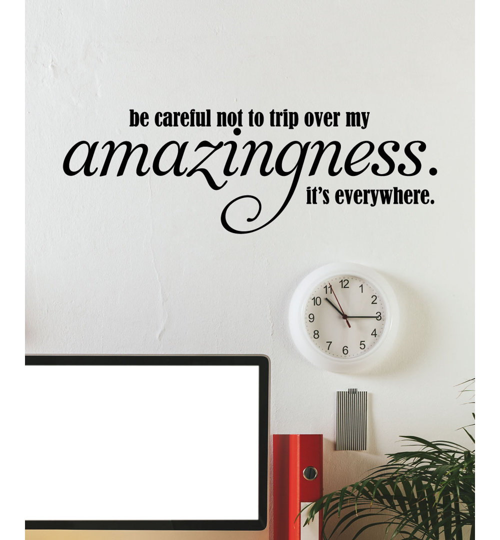 Text & Numbers Wall Decal Belvedere Designs LLC