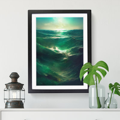 Seascape Realism Vol.1 1 Piece Single Picture Frame Wall Art