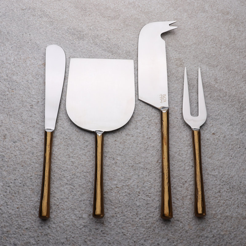 Kazu Stainless Steel Cheese Serving Set