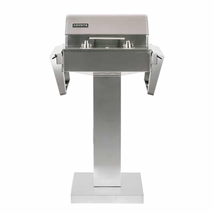 Electric Grill With Pedestal Stand