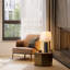 Lampe de table en pierre Rouch