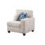 Canapé modulaire avec repose-pieds Rene