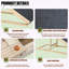 Dog Ramp for Bed, Extra Wide with Non-Slip Rubber Surface – Folding, Adjustable
