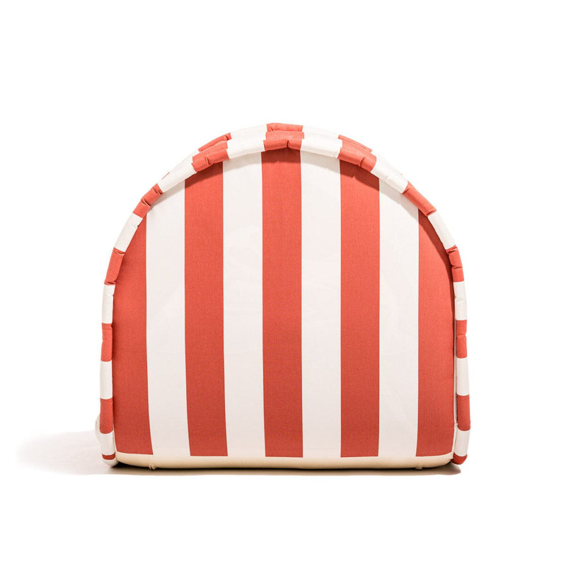 Outdoor Lounge Chair Cushion, Red