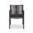 Outdoor Modern Aluminum Dining Chair With Rope Seat (Set Of 2)-1850574663