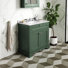 Old London 1000mm Free-standing Single Vanity Unit
