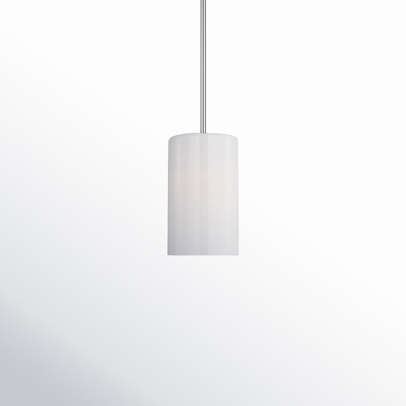 Havana Eliana 1 - Light Single Pendant, Brushed Nickel, No