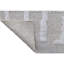 Tapis rectangulaire en laine noué à la main gris / blanc-86475984