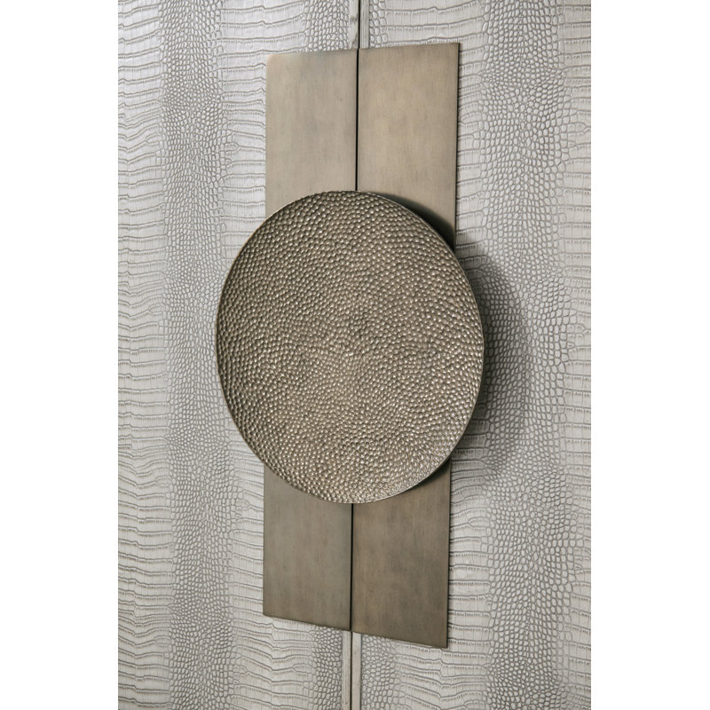 Spencer St. James Bar Cabinet, Argento