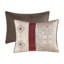 Édredon pour grand lit rouge avec coussin décoratif 16 po et 3 coussins décoratifs-129906173-129906174
