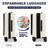 Luggage,with front opening,TSA approved lock,hardshell suitcase-133690185