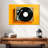 Retro Yellow Record Player-107724167