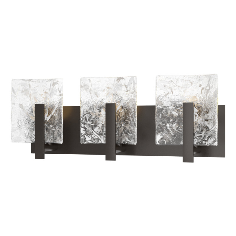 Arc 21.5" W 3 - Light Vanity Light, Oil Rubbed Bronze