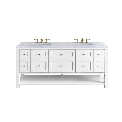 Breckenridge 72'' W Double Vanity
