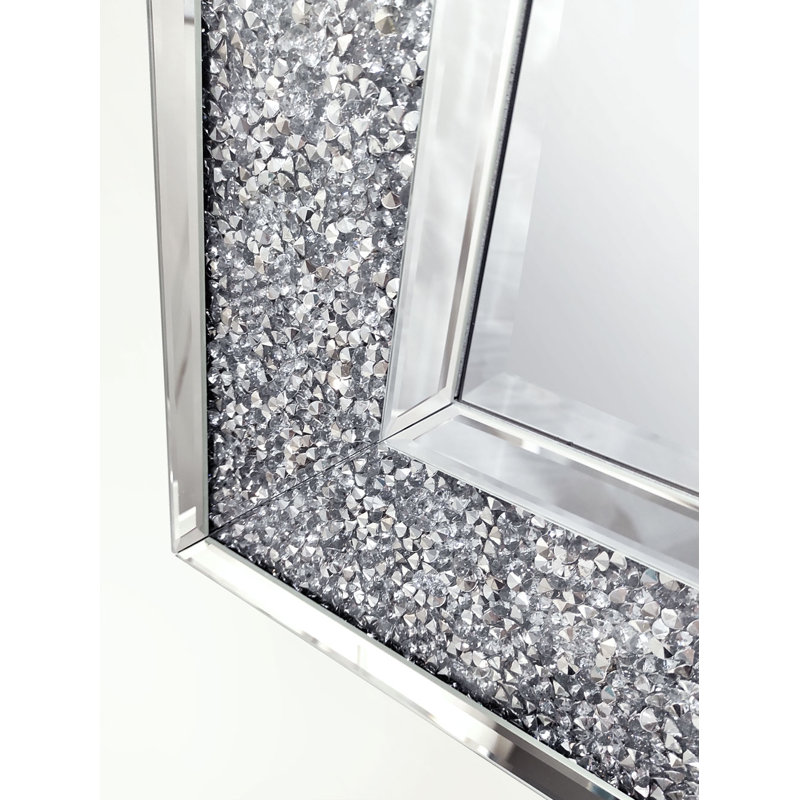Ginnia Glass Flat Wall Mirror