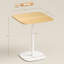 Metal Base Dining Table