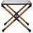 Baugher Glass Top End Table