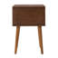 Table de chevet avec 2 tiroirs, petite table d'appoint avec rangement-528078267