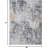 Modern Abstract Washable Area Rug – Soft, Non-Slip, Low Pile, Non-Shedding Floor Mat for Living Room, Bedroom, Office-790536550
