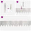 15 cm H x 100 cm W Stainless Steel Lawn Edging Fencing
