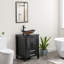 Finition de la base: finition du plateau blanc: meuble-lavabo simple autoportant bleu de 24 po avec comptoir en bois manufacturé-657482313-668012400