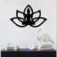 Art mural en métal fleur de lotus Bouddha - méditation spirituelle zen-1395780661-1395780662