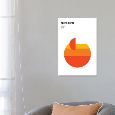 Aperol Spritz by Nick Barclay - Print on Canvas