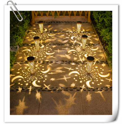Decoration 12.6'' Solar Powered Integrated LED Lawn Ornament