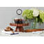 Natural Scalloped Cake Stand