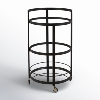 Hause Metal Bar Cart