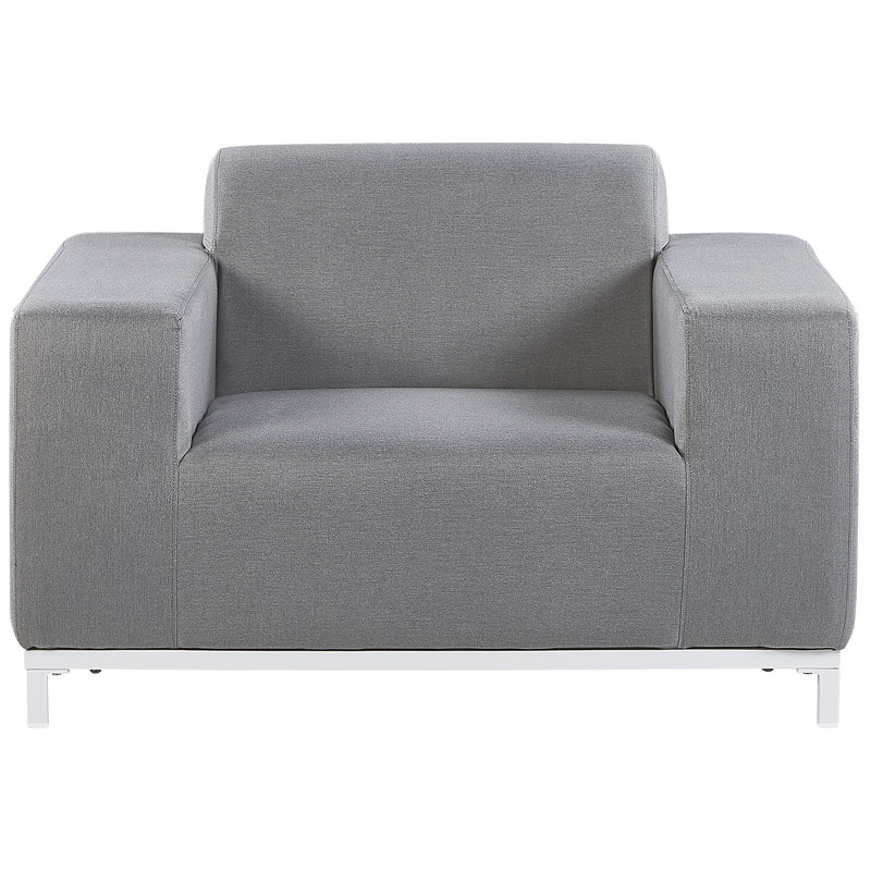 Eleene Outdoor Lounge Chair, Grey