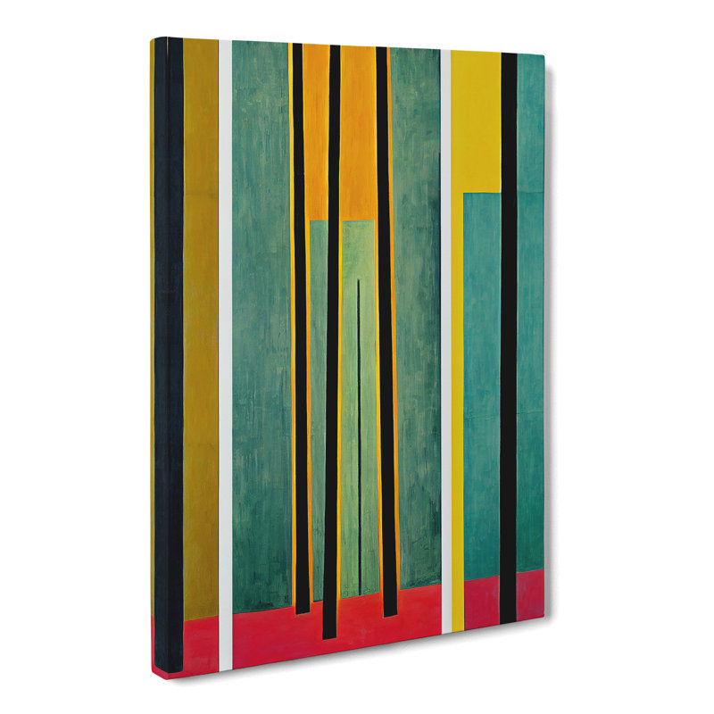 Ortraud Rain Forest in Abstract Vol.3 - Wall Art, 50cm H x 35cm W x 3cm D, No frame