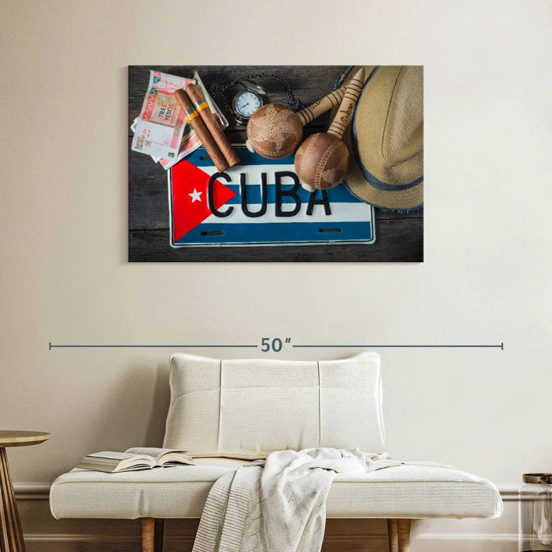 Nicci All Things Cuba, 26" H x 39" W
