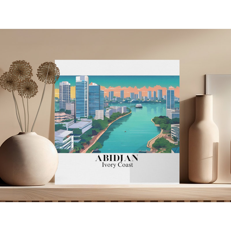 Olivas Wrapped Canvas Print Set, 16x16