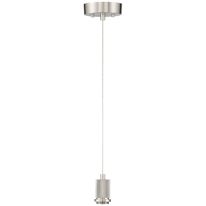 Tonika 1 - Light LED Single Pendant, Brushed Steel