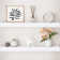Array 24" W x 4" D Floating Shelves for Wall