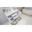 Ensemble de meuble-lavabo double mural de 59 po Mitul-120114000