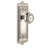Grandeur Windsor Plate Privacy with Parthenon Door Knob