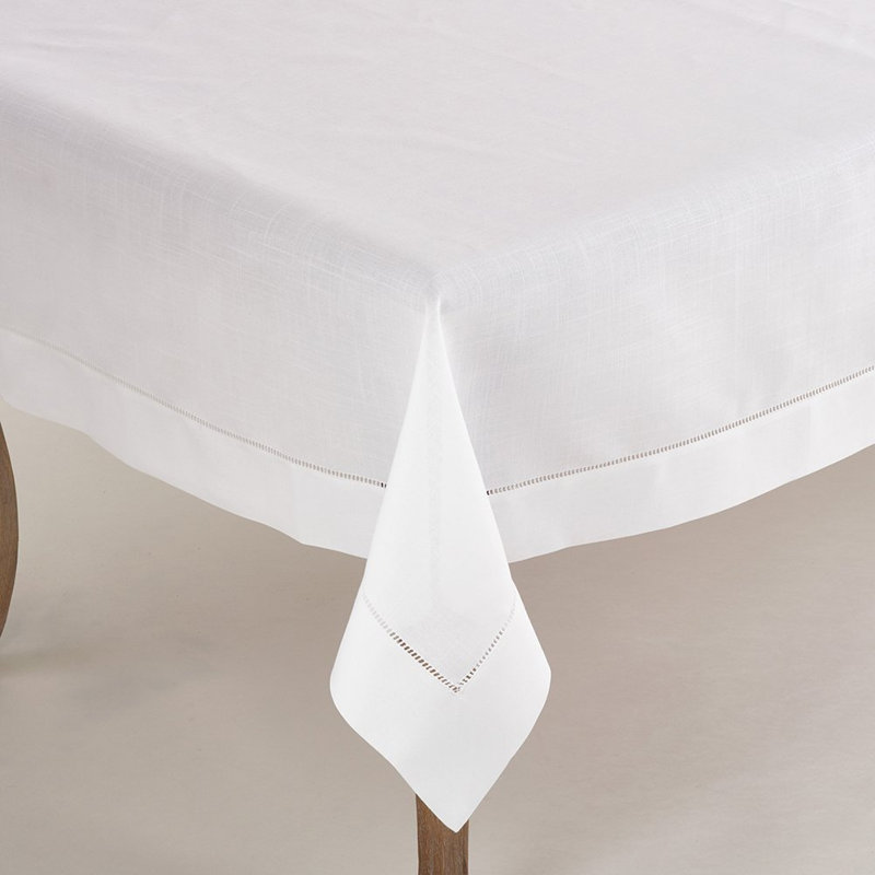 Nappe Rochester, Blanc, L 140 po x l 70 po