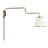 Esther Steel Swing Arm Sconce-92320404