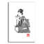 «Play Geisha» par Pechane, art mural en verre acrylique-1218731337
