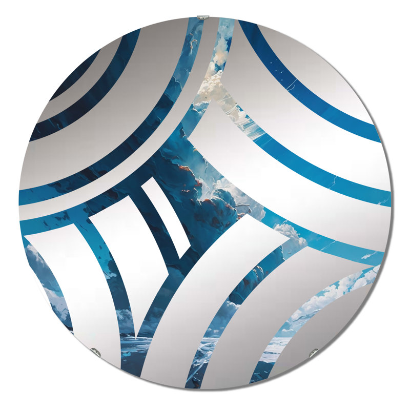 Miroir décoratif Marici, 23,6 po x 23,6 po